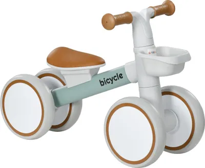 Produktbild von AIYAPLAY Kinder Laufrad Lauffahrrad ab 1 Jahr keine Schrauben Grün+Weiß