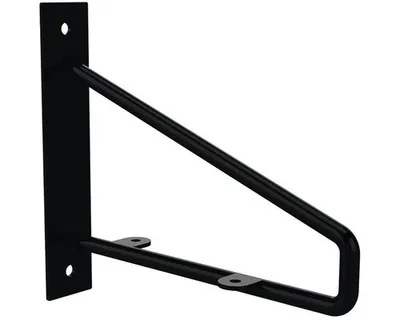 Obrázok produktu pre Konzola 150x170mm, čierna, 2 ks, RusticLine