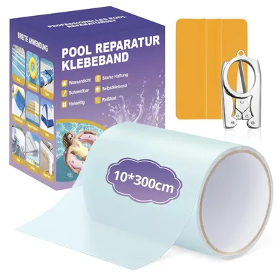 Productafbeelding van Elzusha - Compleet Reparatieset voor Zwembaden met PVC Reparatietape