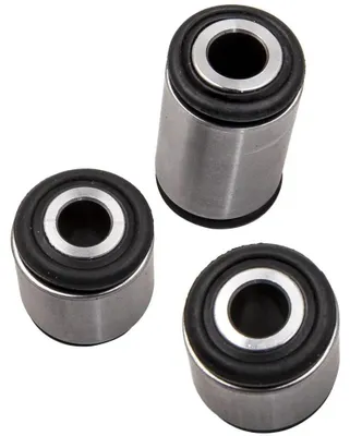 Immagine prodotto di Set di boccole per il sistema di sospensioni Watts posteriore - parte superiore, centrale e inferiore - compatibile con Discovery 2 1998-2004 - acciaio inossidabile - OEM RGW100020 RGX100960 - set da 3 pezzi