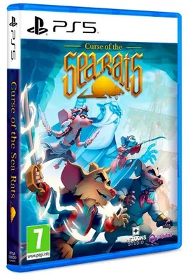Produktbild von PQube Curse of the Sea Rats, PlayStation 5, E10+ (Jeder über 10 Jahre)