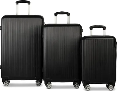 Produktbild von WORLDPACK Trolley-Set "Oslo" 50/60/70 *schwarz