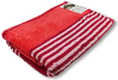Produktbild von Ross Frottee Serie Streifenfond 4764 Handtuch Duschtuch gestreift vier Farben, Größe:Handtuch 50 x 100 cm, Auswahl Farbe:1- rosa