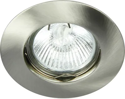 Productafbeelding van Inbouwspots, inbouwlamp DITO DS02B, chroom, mat, rond, max. 35W, zonder lamp