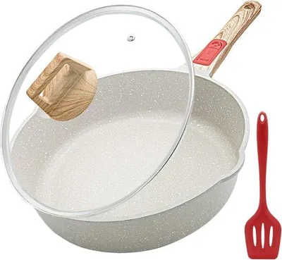 Produktbild von Pfanne 28cm Edelstahl Antihaft mit Deckel