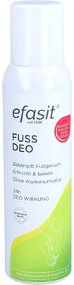 Produktbild von Efasit Fuß Deo Spray für langanhaltende Frische und Schutz vor Fußgeruch 150 ml