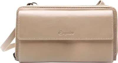 Produktbild von Esquire Leder Geldbörse Handytasche Peru Phone Wallet Bag Taupe beige