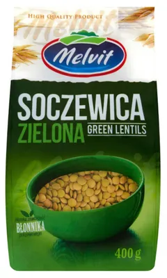 Image de Lentilles vertes Melandż 400 g