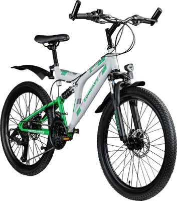 Produktbild von Zündapp Blue 5.0 Mountainbike Fully 24 Zoll Fahrrad 130-150cm MTB ab 8 Jahre