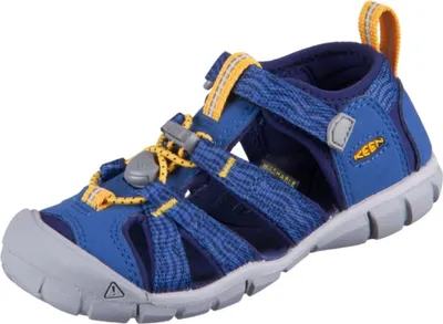 Produktbild von Keen Kinder Outdoorsandale Seacamp II CNX Bright Cobalt/Blue Depths