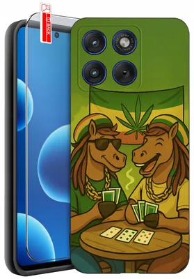 Obrázok produktu pre ETUI do Motorola Edge 70 | WZORY | SILIKONOWE MATT CASE + SZKŁO 9H