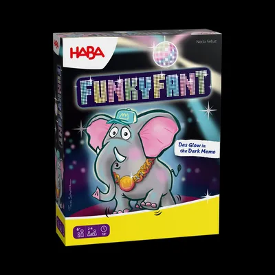 Produktbild von HABA Funkyfant, Brettspiel, Party, 6 Jahr(e), 10 min