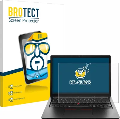 Produktbild von Für Lenovo ThinkPad L13 2-in-1 Gen 5 Schutzfolie BROTECT Displayschutz Display Schutz Folie Klar Transparent