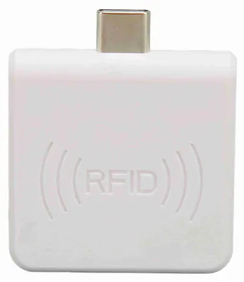 Immagine prodotto di Lettore di schede RFID per cellulari, interfaccia di tipo C, 125 kHz, portatile, intelligente, bianco