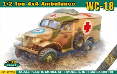 Productafbeelding van WC-18 1/2 ton 4x4 Ambulancewagen / 1:72