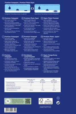 Obrázok produktu pre Avery - Fotopapier, glänzend - A4 (210 x 297 mm) - 270 g/m2 - 40 Blatt (2739)