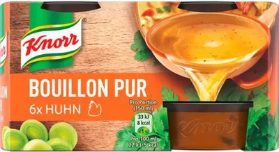 Produktbild von Knorr Bouillon Pur Huhn für 6x1/2l 6x28g