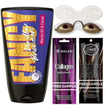 Produktbild von Wild Tan Fancy Vanilla Bronzer Bräunungsset für Solarium und intensive Bräune