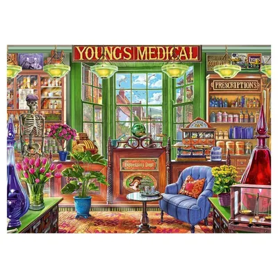 Produktbild von Falcon de luxe The Pharmacy Shoppe - 1000 Teile, 1000 Stück(e), 12 Jahr(e)