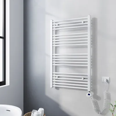 Produktbild von Heilmetz Heizkörper Badheizkörper Elektrisch Weiß 100x60cm Handtuchtrockner Handtuchwärmer Elektrisch