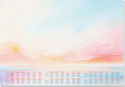 Produktbild von sigel Papier-Schreibunterlage "Magic Sunset" 595 x 410 mm 30 Blatt