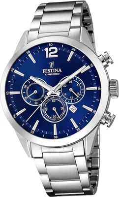 Produktbild von Festina Edelstahl Herren Uhr Armbanduhr silber Elegant D2UF20343/7
