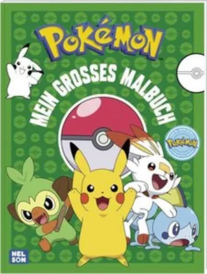 Produktbild von Carlsen Pokémon: Mein großes Malbuch