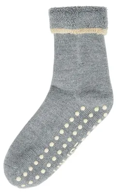 Produktbild von ESPRIT Damen Stoppersocken Cozy W Hp Wolle rutschhemmende Noppen 1 Paar, Grau Mi