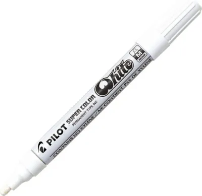 Immagine prodotto di PILOT 88032 PILOT Permanent-Marker SUPER COLOR, medium, weiß