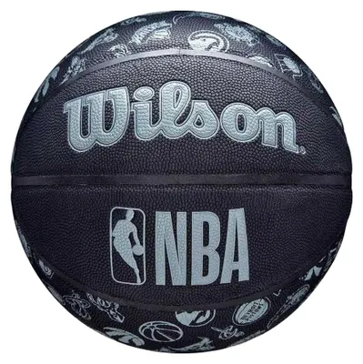 Produktbild von Wilson - "All Team" Basketball, NBA PP8802 (7) (Schwarz)