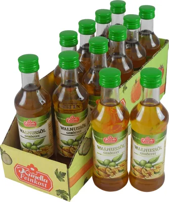 Produktbild von Walnussöl geröstet von Kunella Feinkost - 12er Pack (12 Flaschen à 100 ml)