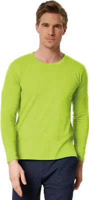 Produktbild von Langarm-Shirt Männer - hellgrün, L