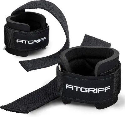 Produktbild von Famanu Lifting Straps mit Handgelenkpolster - Komfortabel für Krafttraining