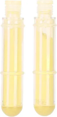 Produktbild von Staubreinigungsmuster - Kleidungsreinigungspulver - Nähanfänger - DIY Nähen - Haushaltsreinigung - Staubersatz 2-Pack Gelb - für Staubmarkierung - Kreativitäts-Grundlagen
