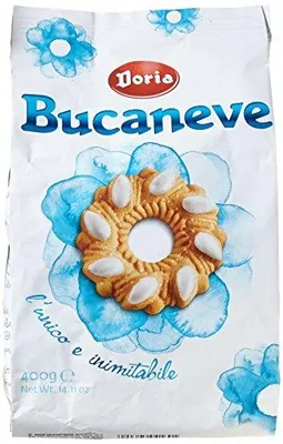 Obrázek produktu pro Doria Bucaneve Classico, italské křehké sušenky