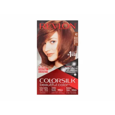 Produktbild von Revlon ColorSilk Beautiful Color, Braun, Medium Auburn, Ammoniak