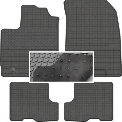 Immagine prodotto di Tappetini auto tappetini in gomma tappetini in gomma set per Dacia Duster II