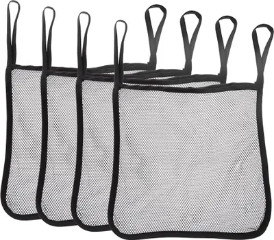 Produktbild von 4pcs Baby Kinderwagen tragen Taschennetznetzzubehör schwarz verpackt