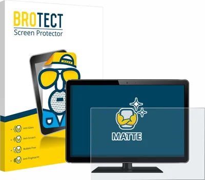 Produktbild von BROTECT Schutzfolie für Standardgrößen mit 39.6 cm (15.6 Zoll) Displays 345 x 194 mm Displayschutz Displayschutzfolie Folie Matt Entspiegelungsfolie