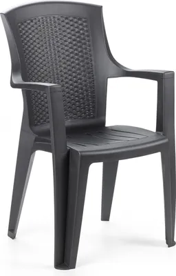 Immagine prodotto di Poltrona Da Giardino "Eden" Antracite - cm.60x62x89h. - peso kg.4,2