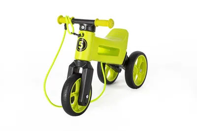 Obrázok produktu pre Kolobežka FUNNY WHEELS Rider SuperSport green 2v1 + popruh, vyššie. 25kg 18m+ v taške