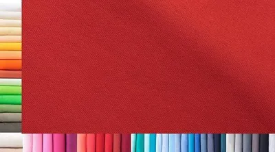 Produktbild von XXL-Katunenkel Jersey in Roter Farbe, 96% Baumwolle, 4% Elasthan, 0,25 Meter lang