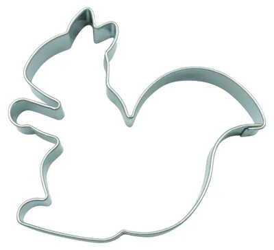 Produktbild von Ausstechform in Eichhörnchenform – ca. 5,6 cm, Edelstahlform, spülmaschinenfest – 241