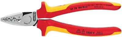 Immagine prodotto di Aderendhuelsenz.180mm VDE0,25-16mm2 2K Knipex | 4003773072003