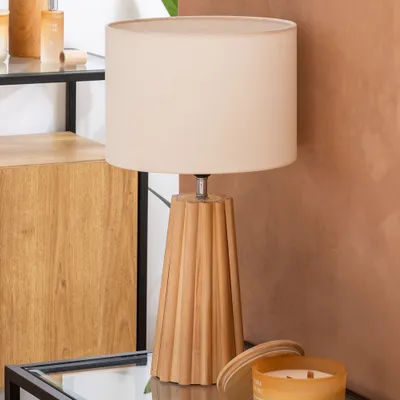 Produktbild von Eazy Living Tischlampe Guyon Braun