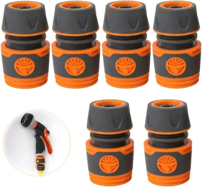 Produktbild von Schlauchverbinder 1/2 Zoll, 6 Stück, 12-14 mm Innendurchmesser, für Gartenschläuche