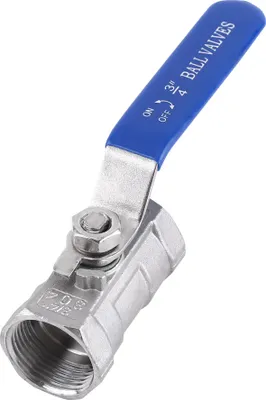 Immagine prodotto di Valvola a sfera in acciaio inox 304 con filettatura sanitaria (3/4" BSP)