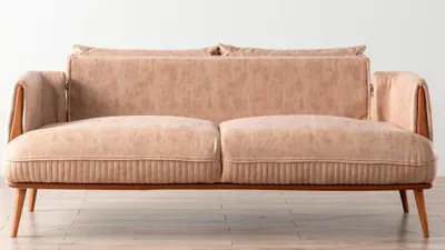 Zdjęcie produktu dla Wygodna sofa trzyosobowa Duża sofa Stylowe meble Tapicerka do salonu