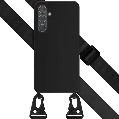 Obrázek produktu pro Selencia silikonové pouzdro s odnímatelným páskem Samsung Galaxy A35 – černé