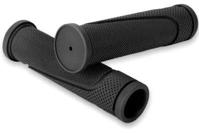 Immagine prodotto di Manopole ergonomiche per bicicletta, diametro 22,2 mm, lunghezza 120 mm, in gomma antiscivolo, colore nero